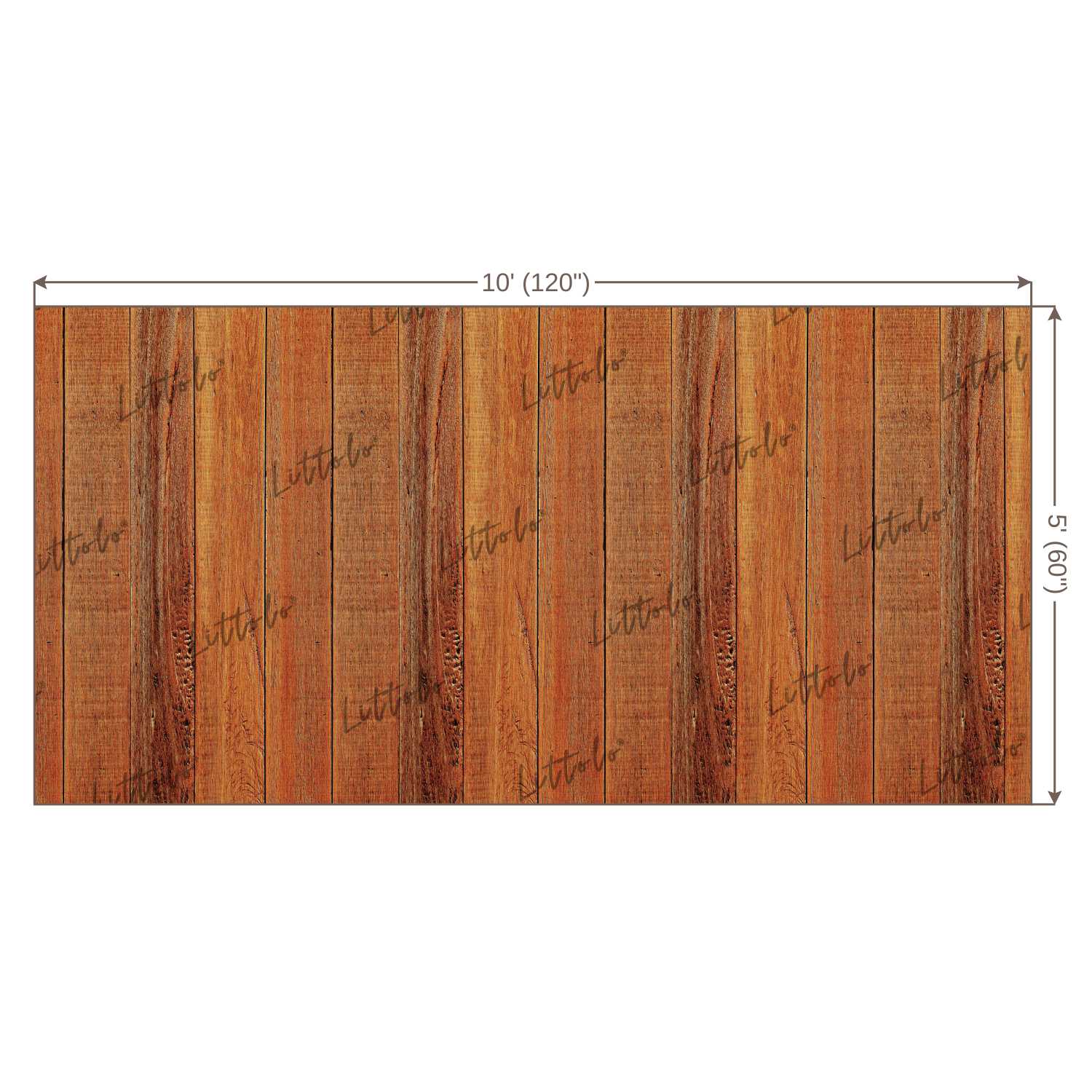 LB0073 Planks Backdrop