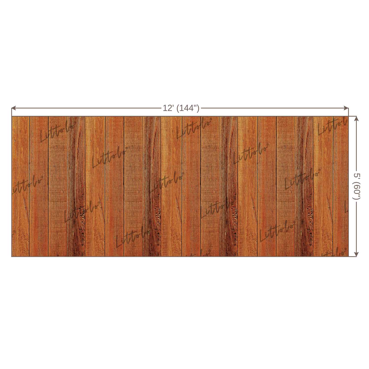 LB0073 Planks Backdrop