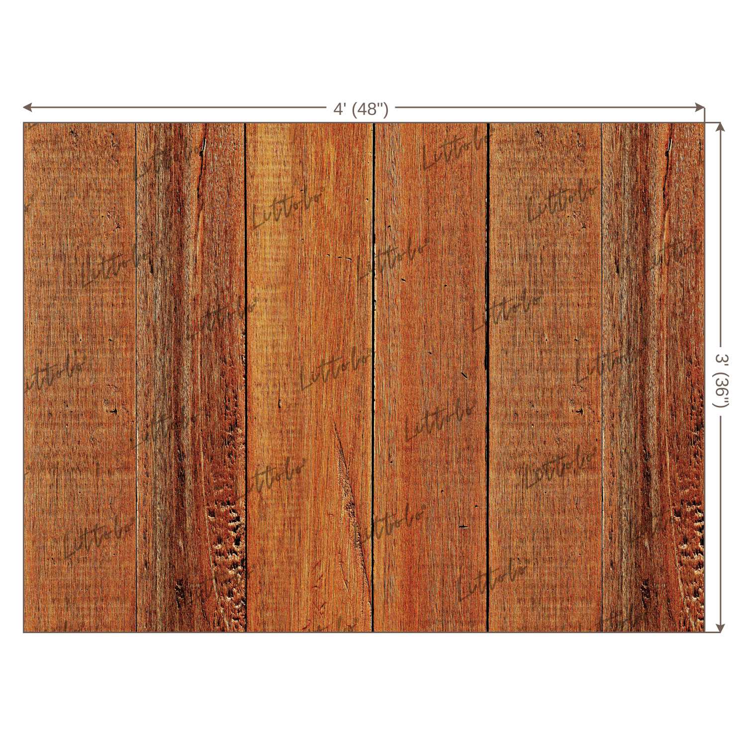 LB0073 Planks Backdrop