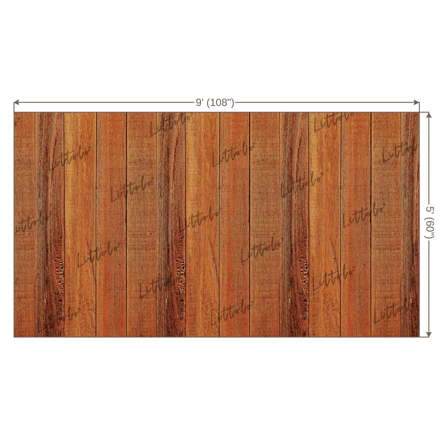 LB0073 Planks Backdrop