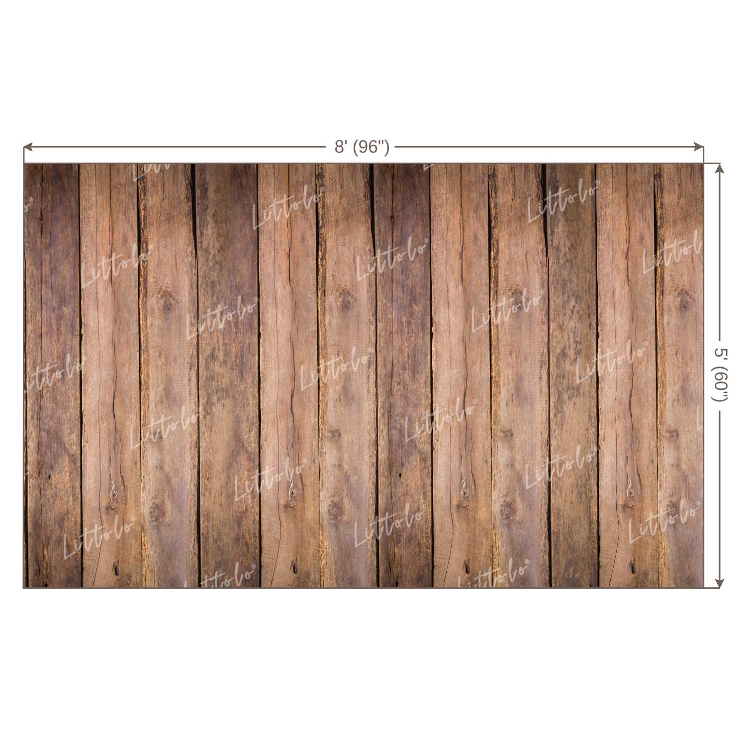 LB0075 Planks Backdrop