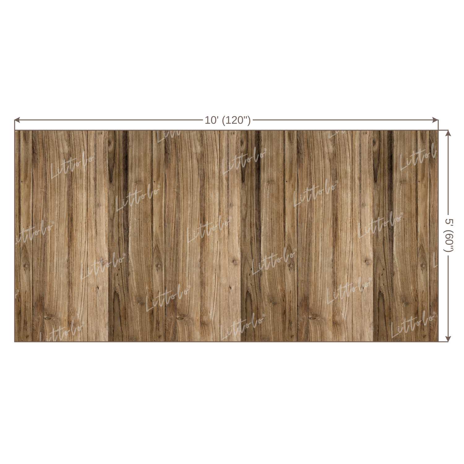 LB0076 Planks Backdrop