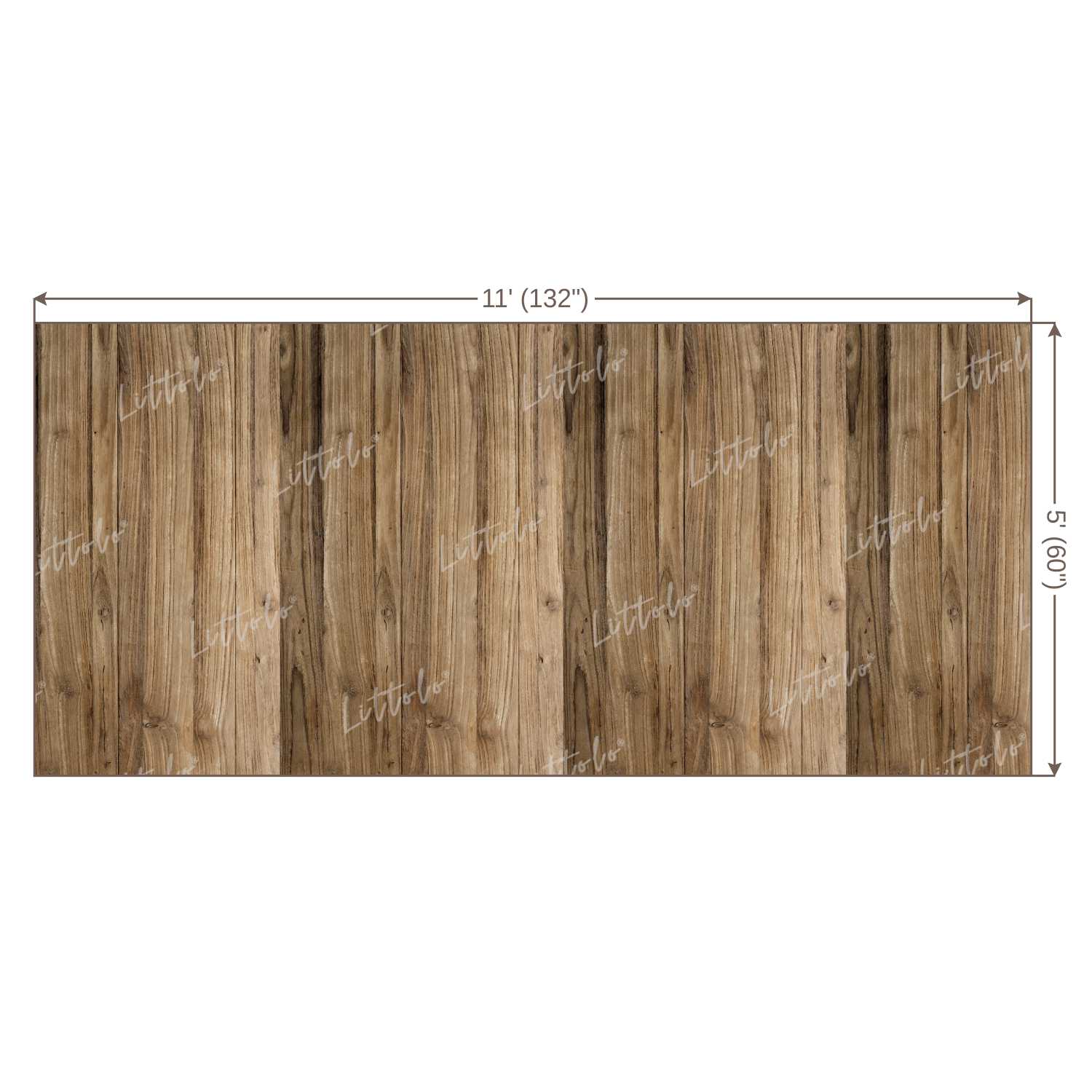 LB0076 Planks Backdrop