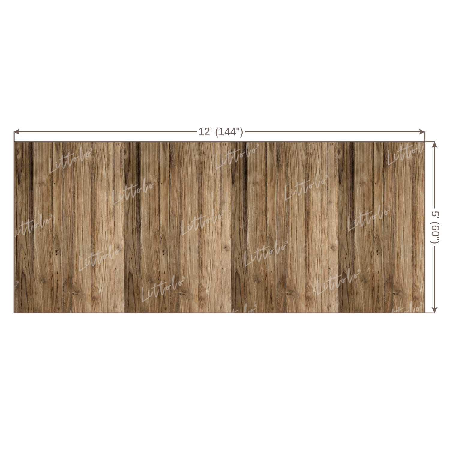 LB0076 Planks Backdrop