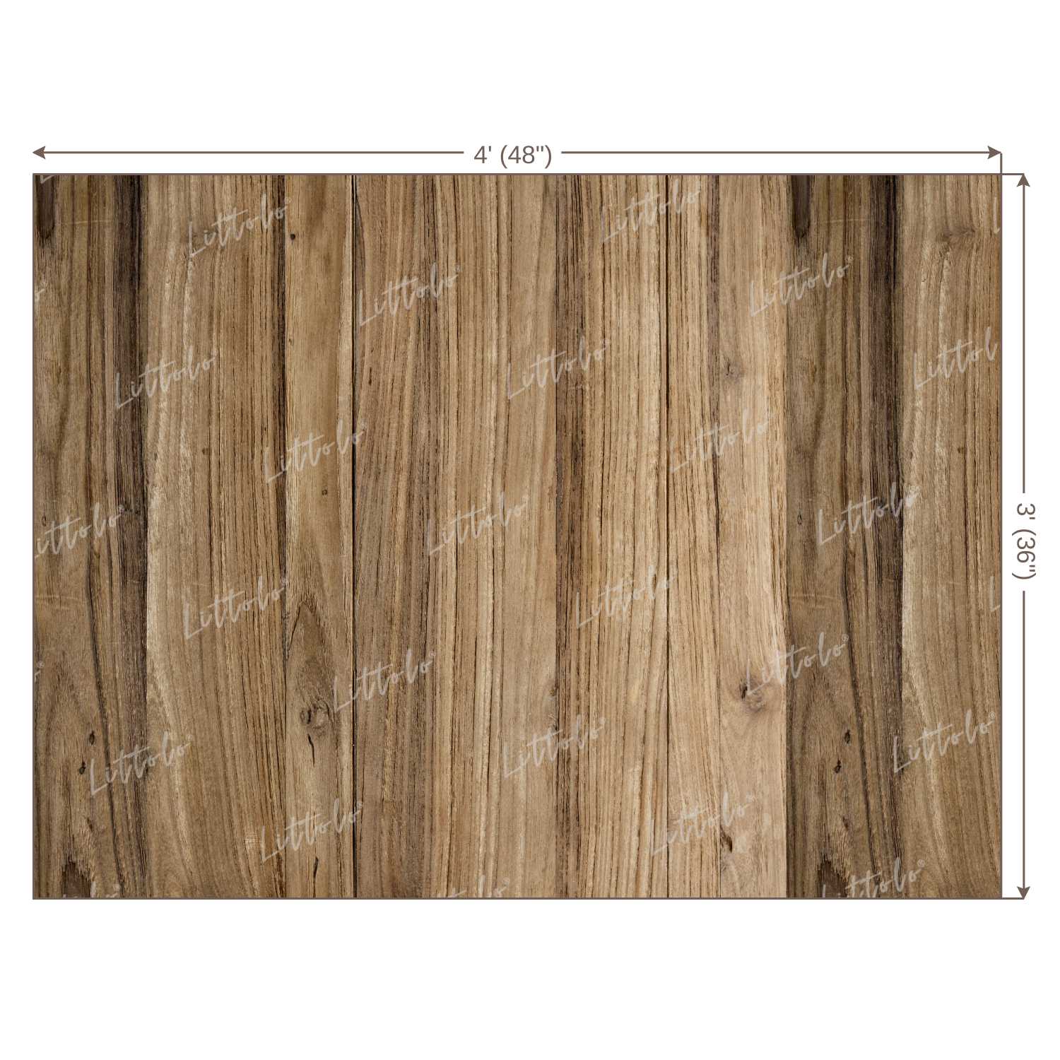 LB0076 Planks Backdrop