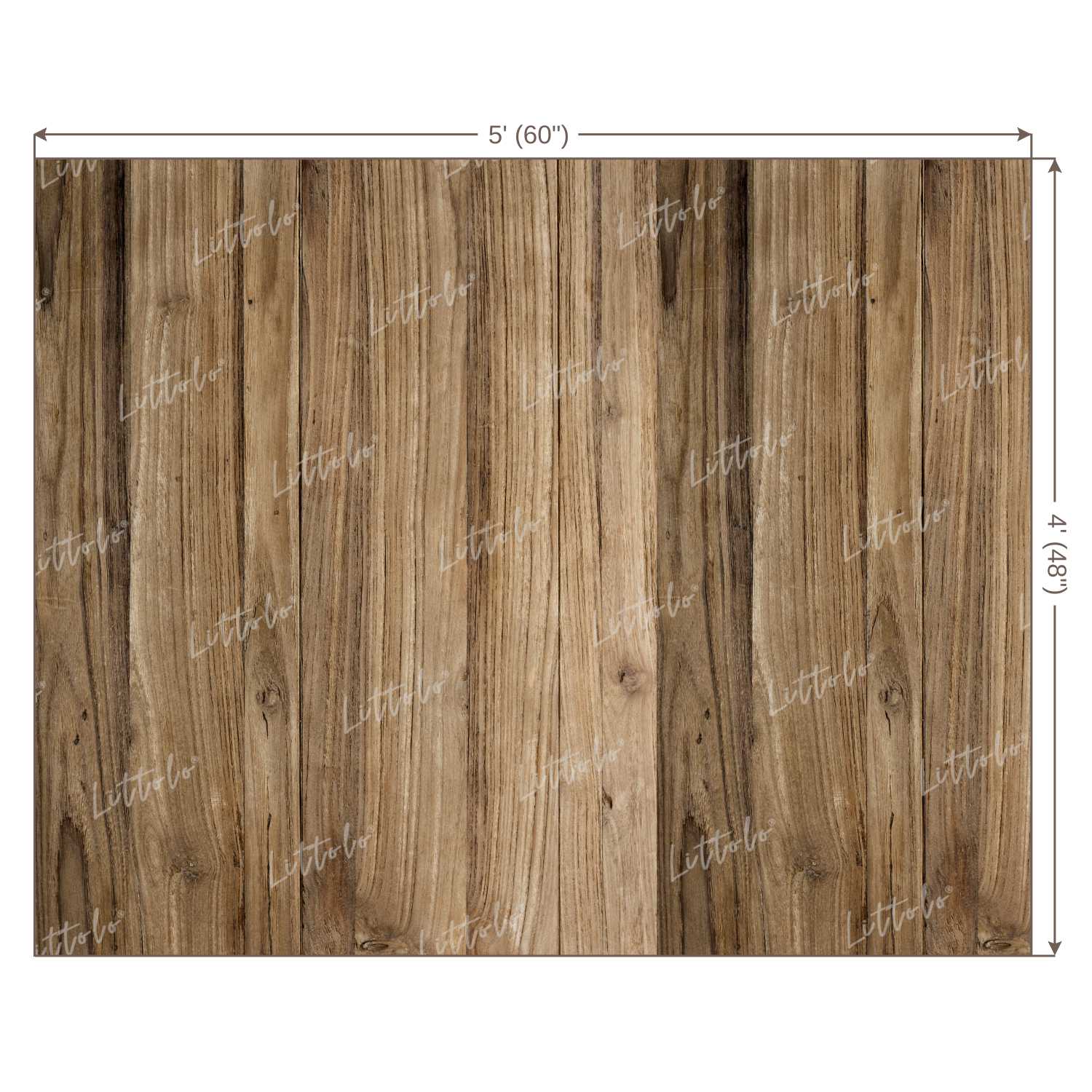 LB0076 Planks Backdrop