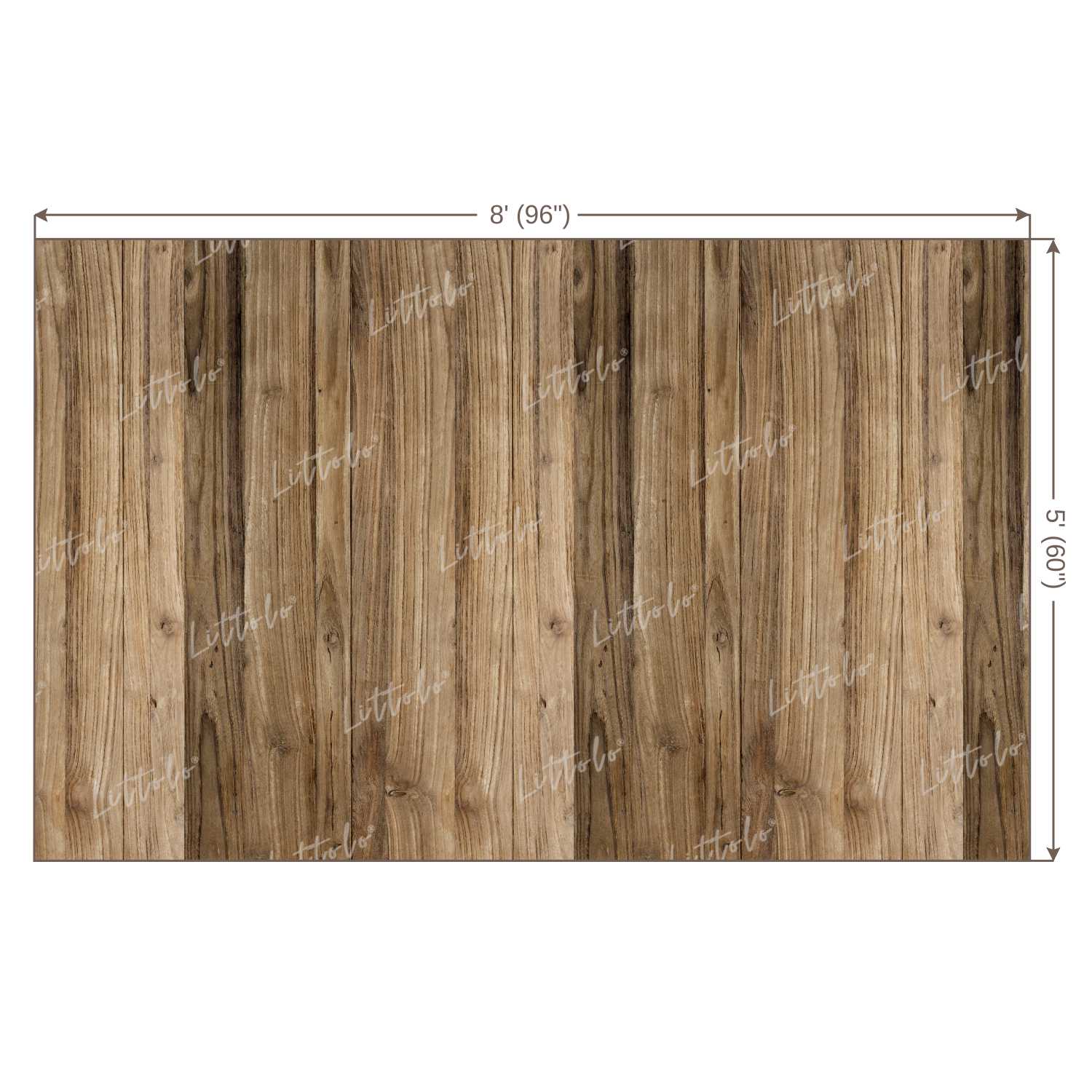 LB0076 Planks Backdrop