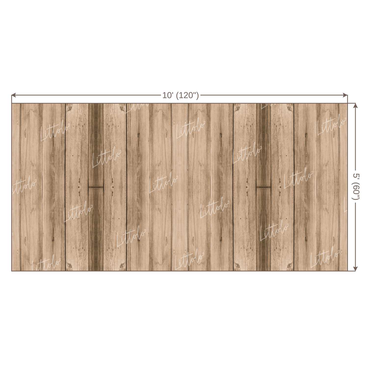 LB0077 Planks Backdrop