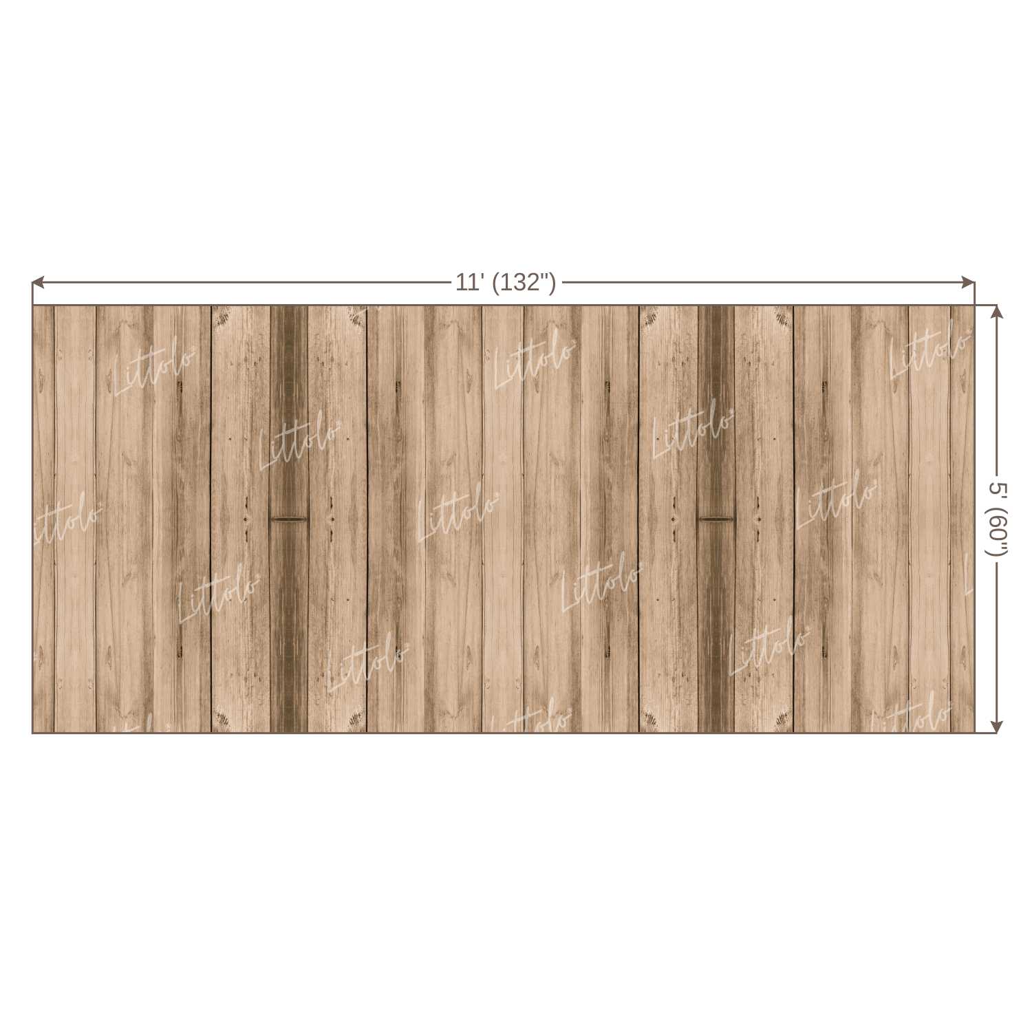 LB0077 Planks Backdrop