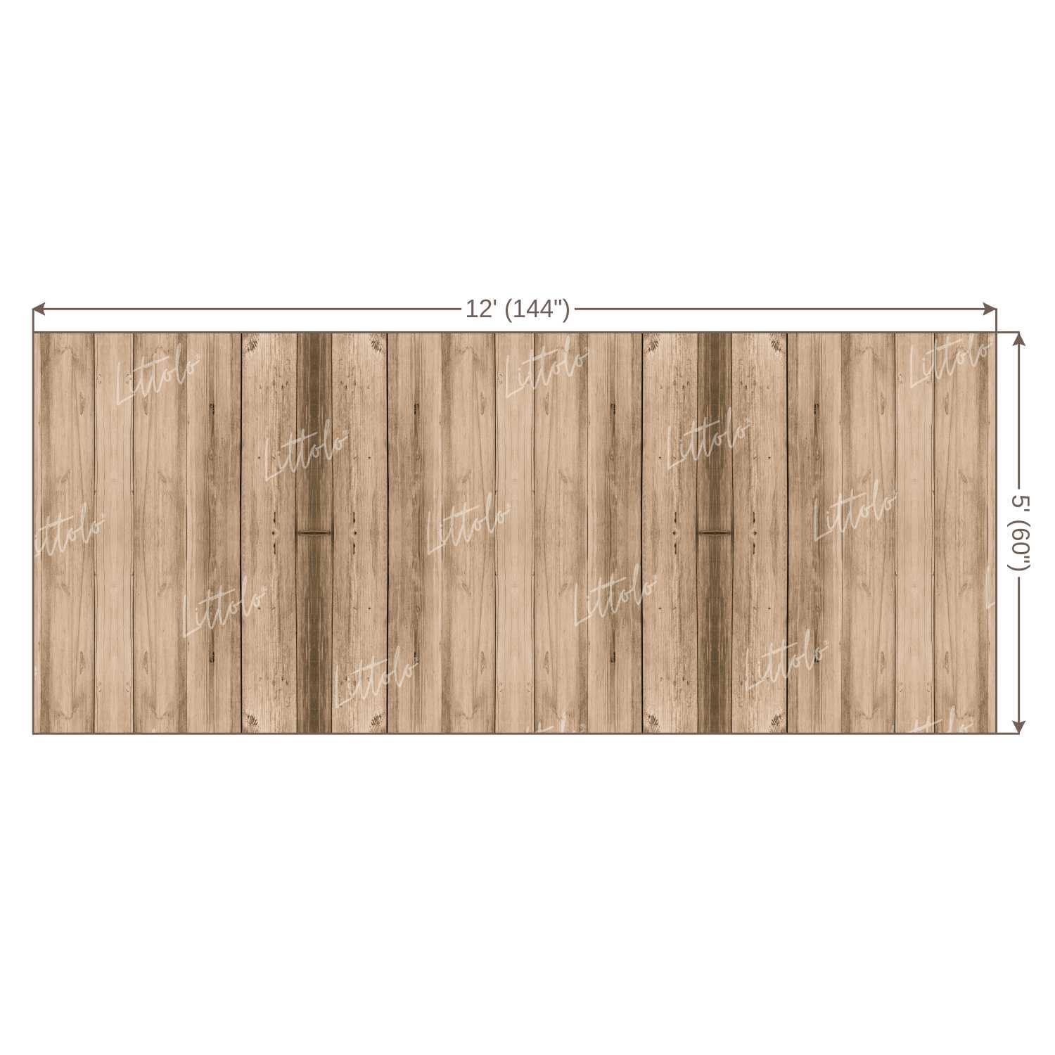 LB0077 Planks Backdrop