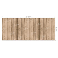 LB0077 Planks Backdrop