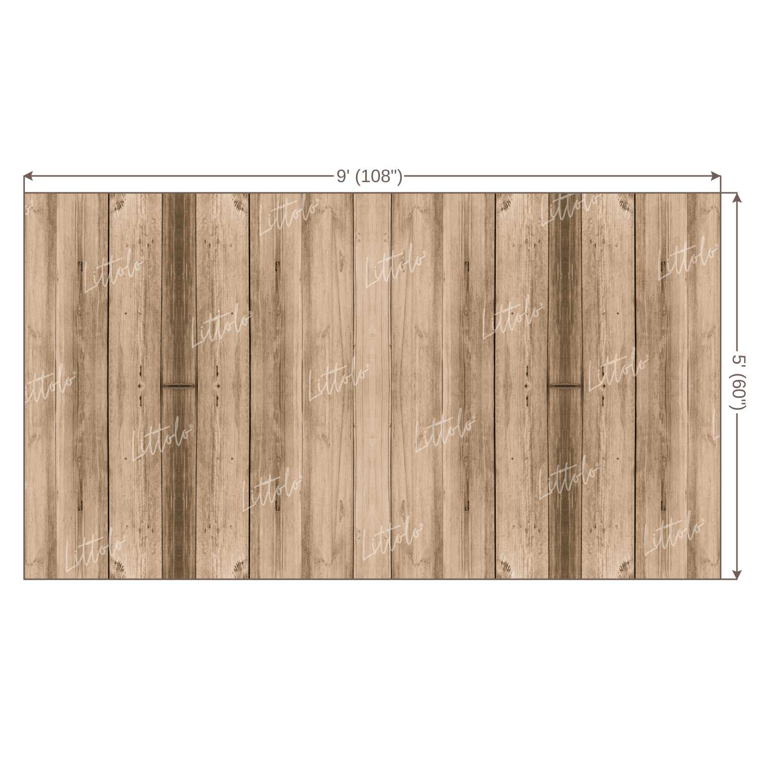 LB0077 Planks Backdrop