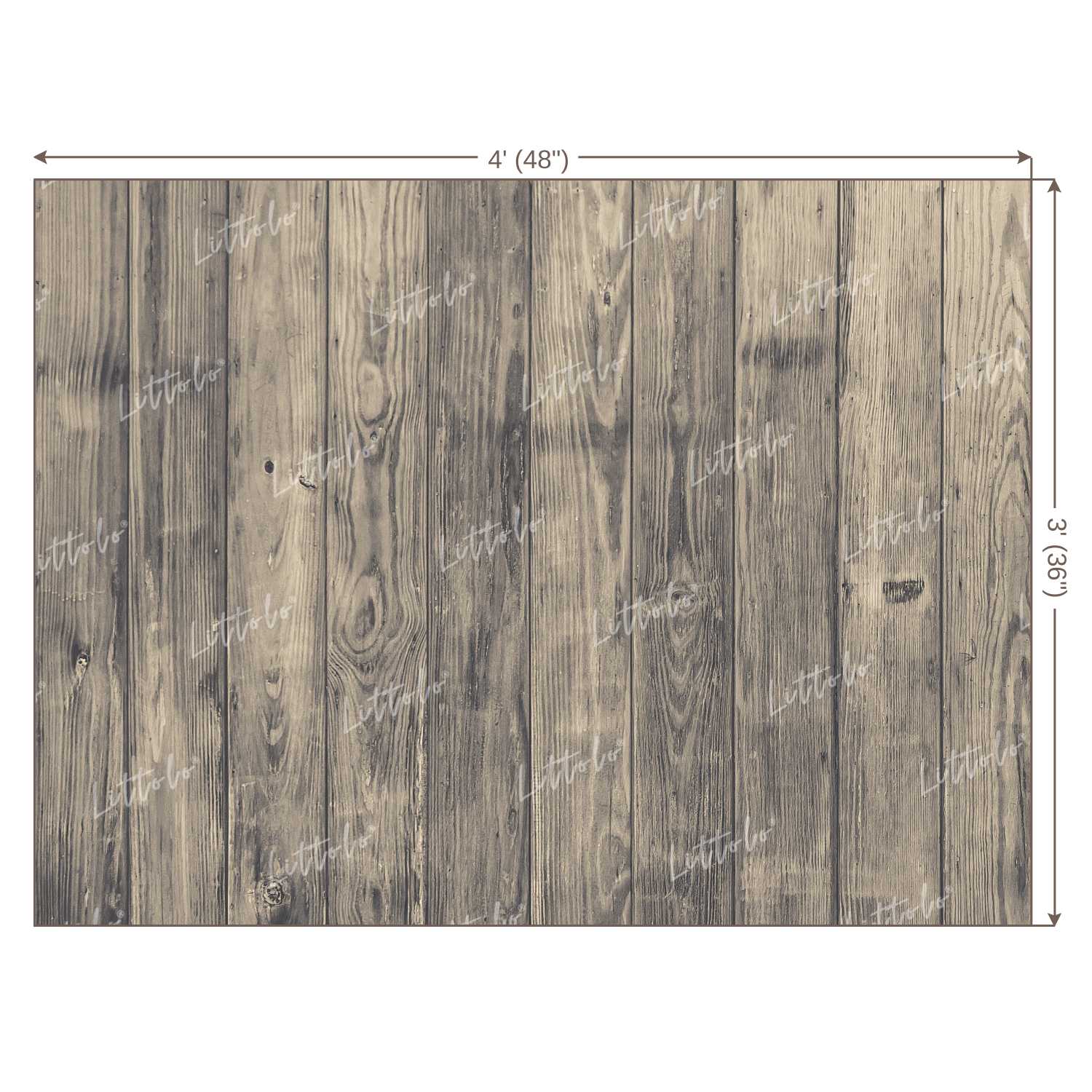 LB0078 Planks Backdrop