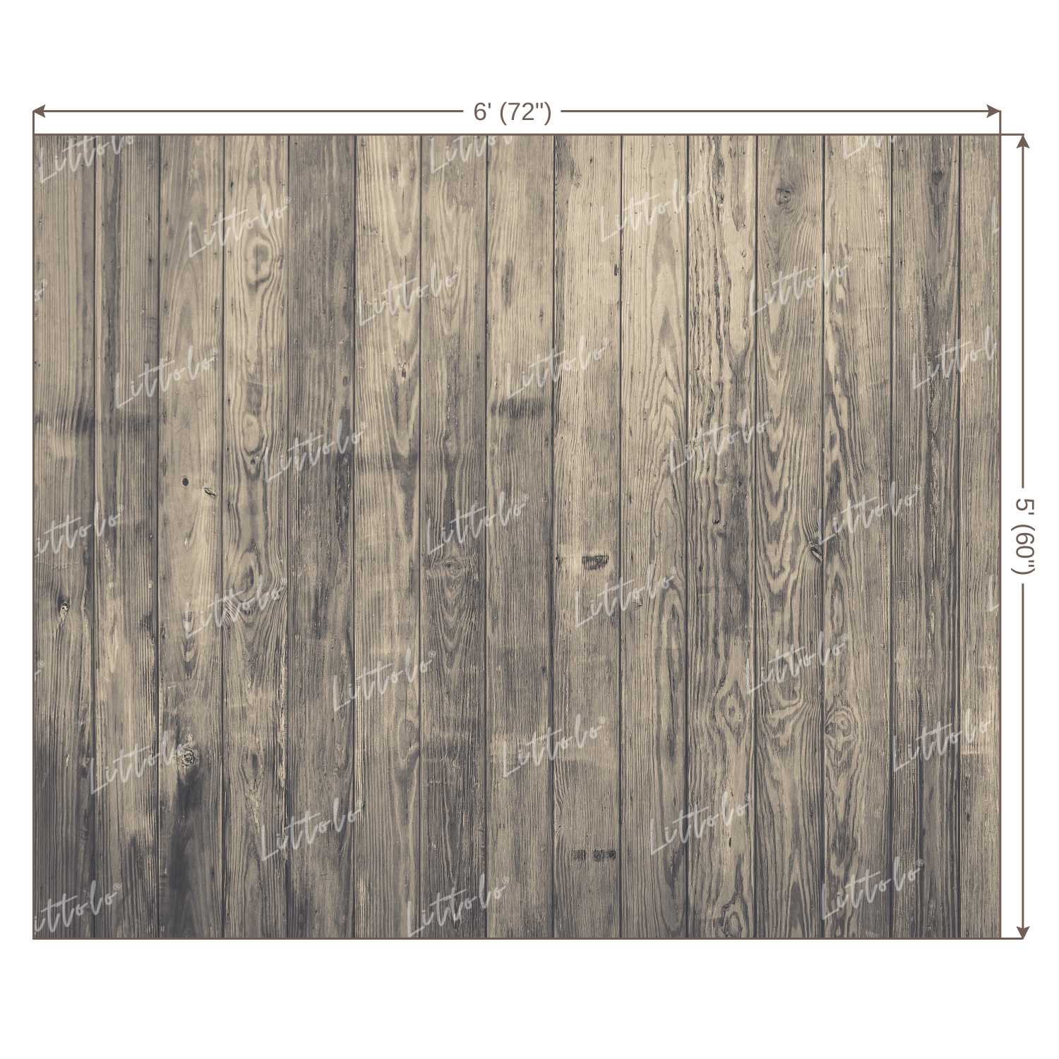 LB0078 Planks Backdrop