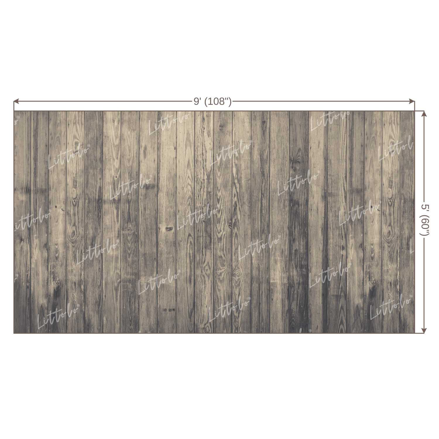 LB0078 Planks Backdrop