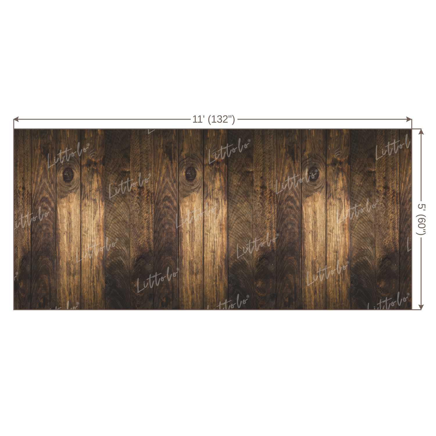 LB0079 Planks Backdrop