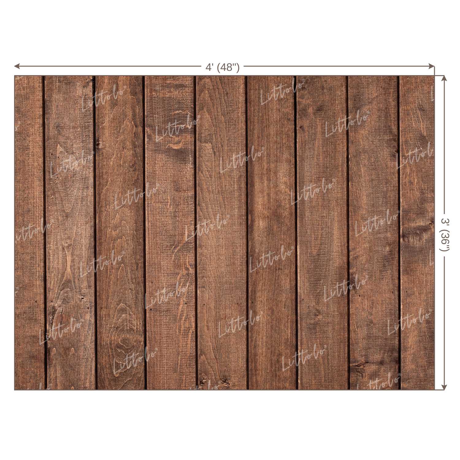 LB0082 Planks Backdrop