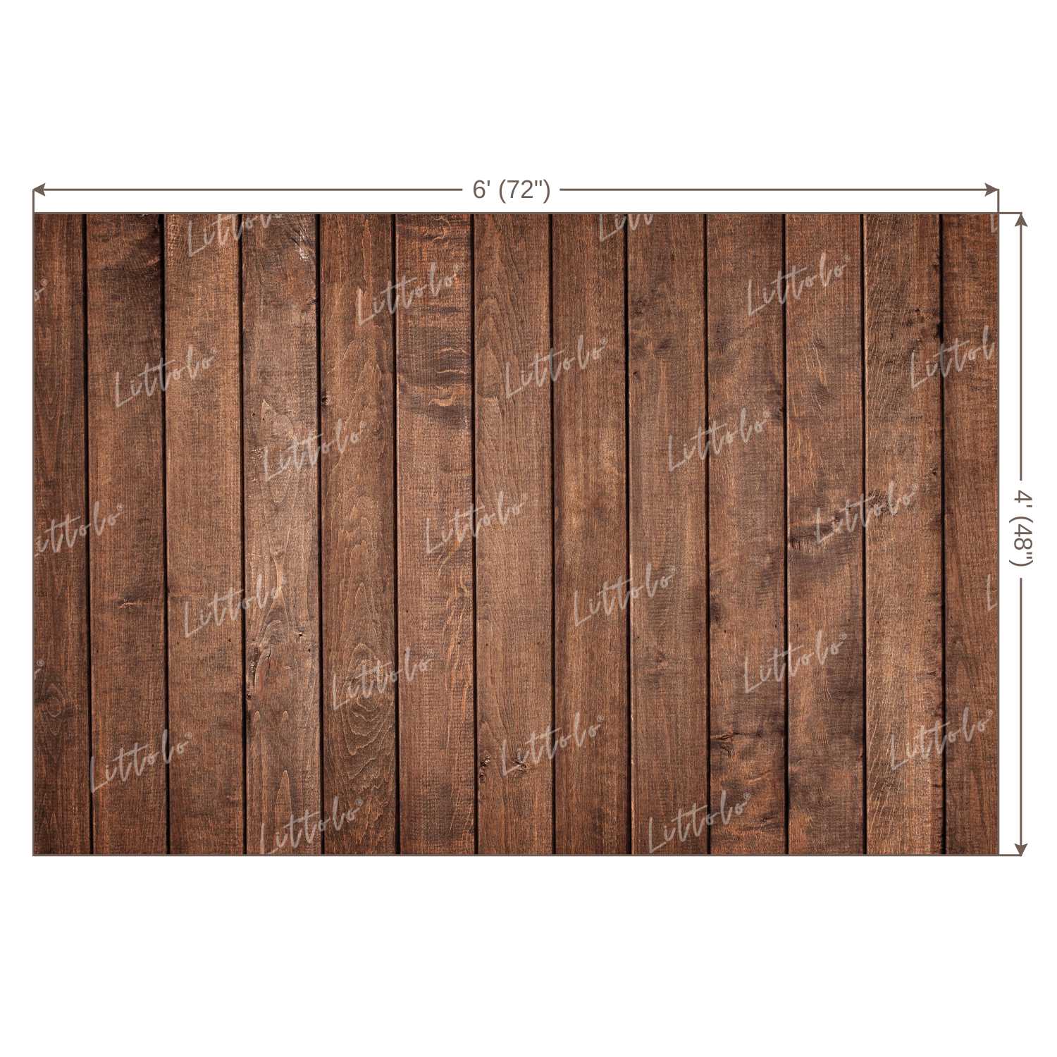 LB0082 Planks Backdrop