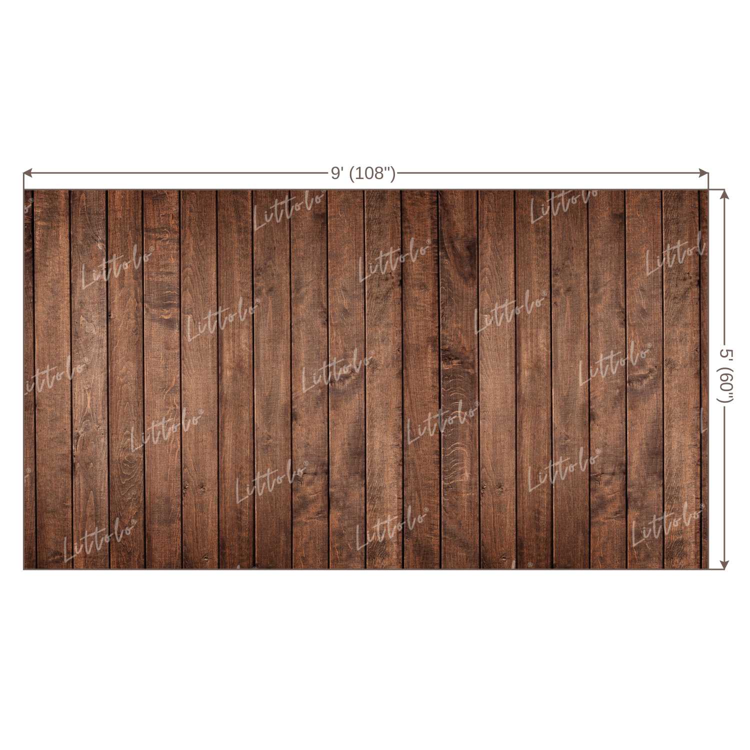 LB0082 Planks Backdrop