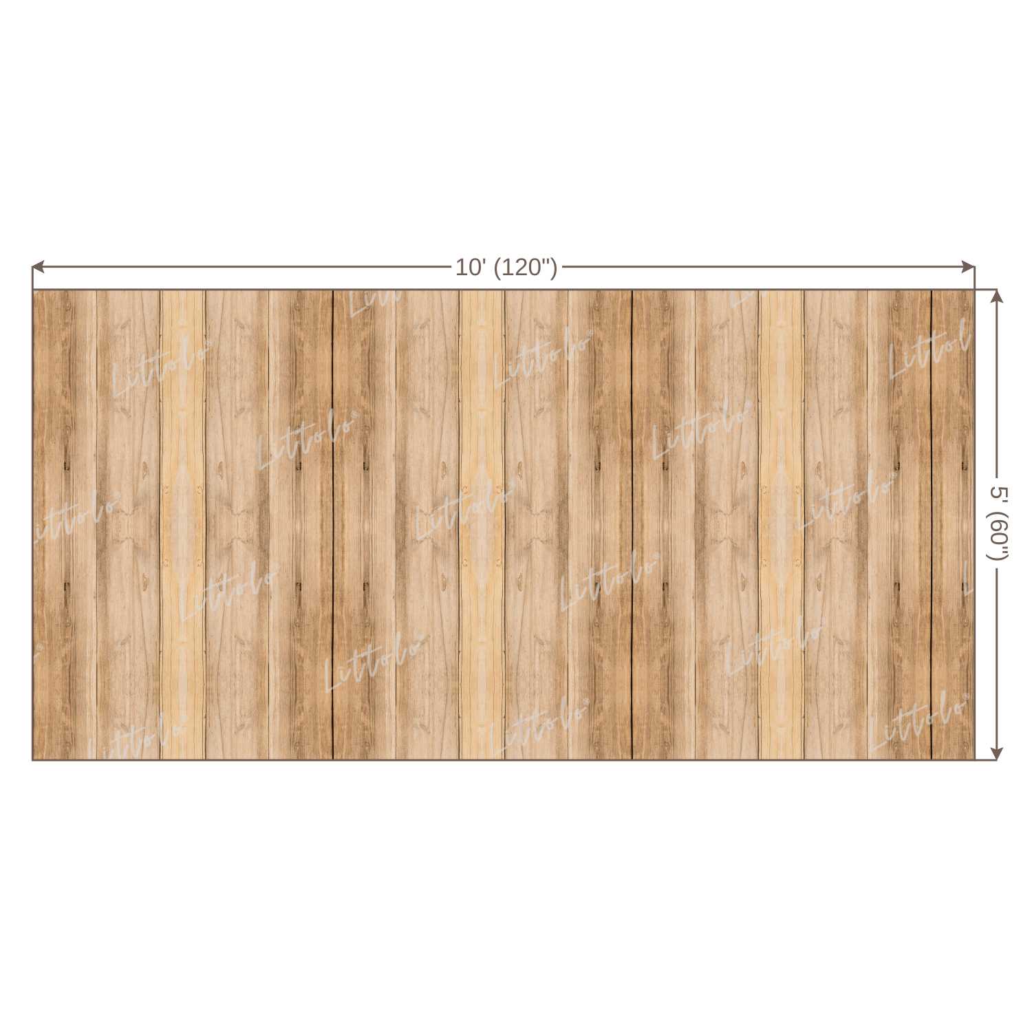 LB0084 Planks Backdrop