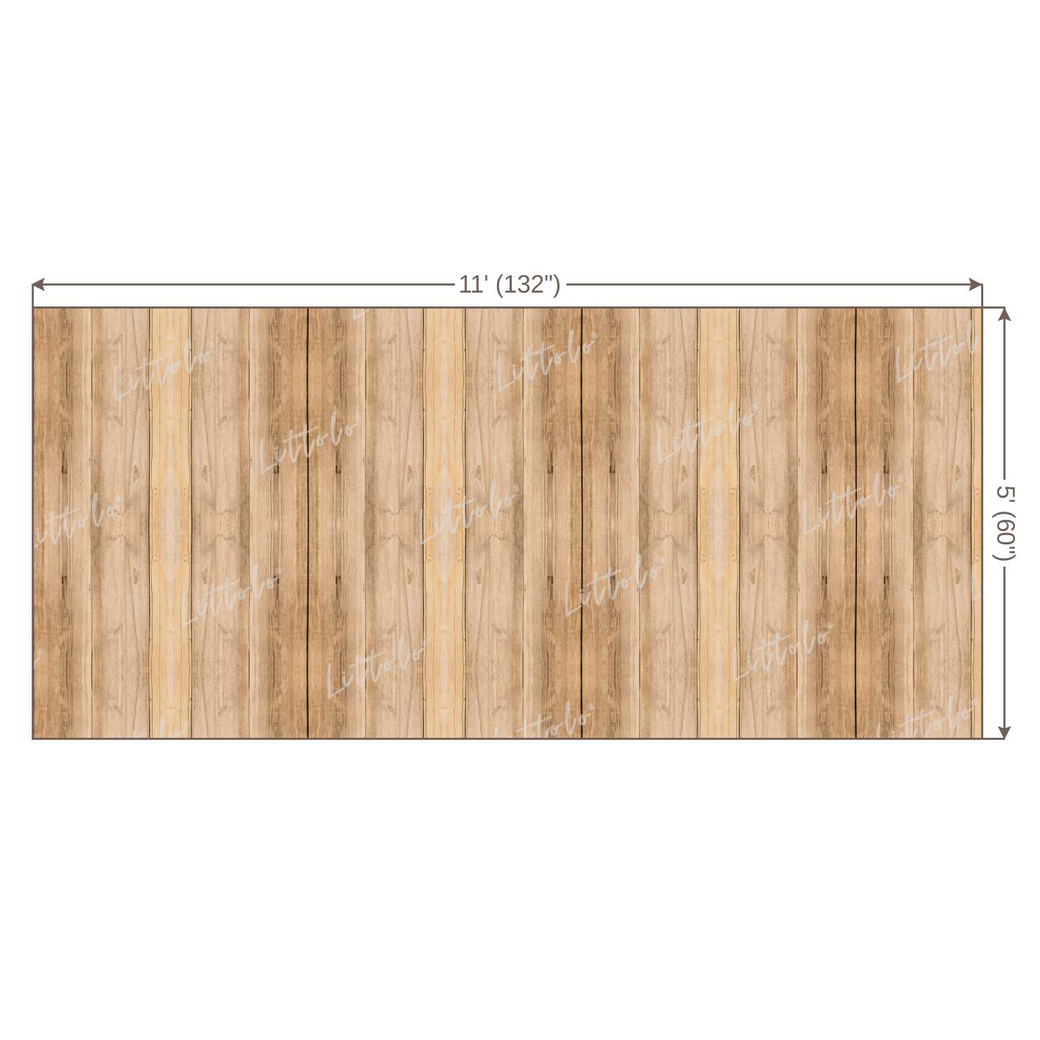 LB0084 Planks Backdrop