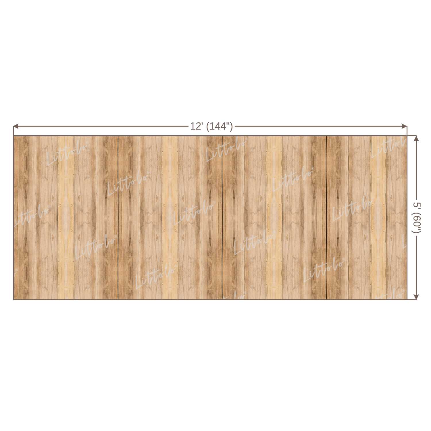 LB0084 Planks Backdrop