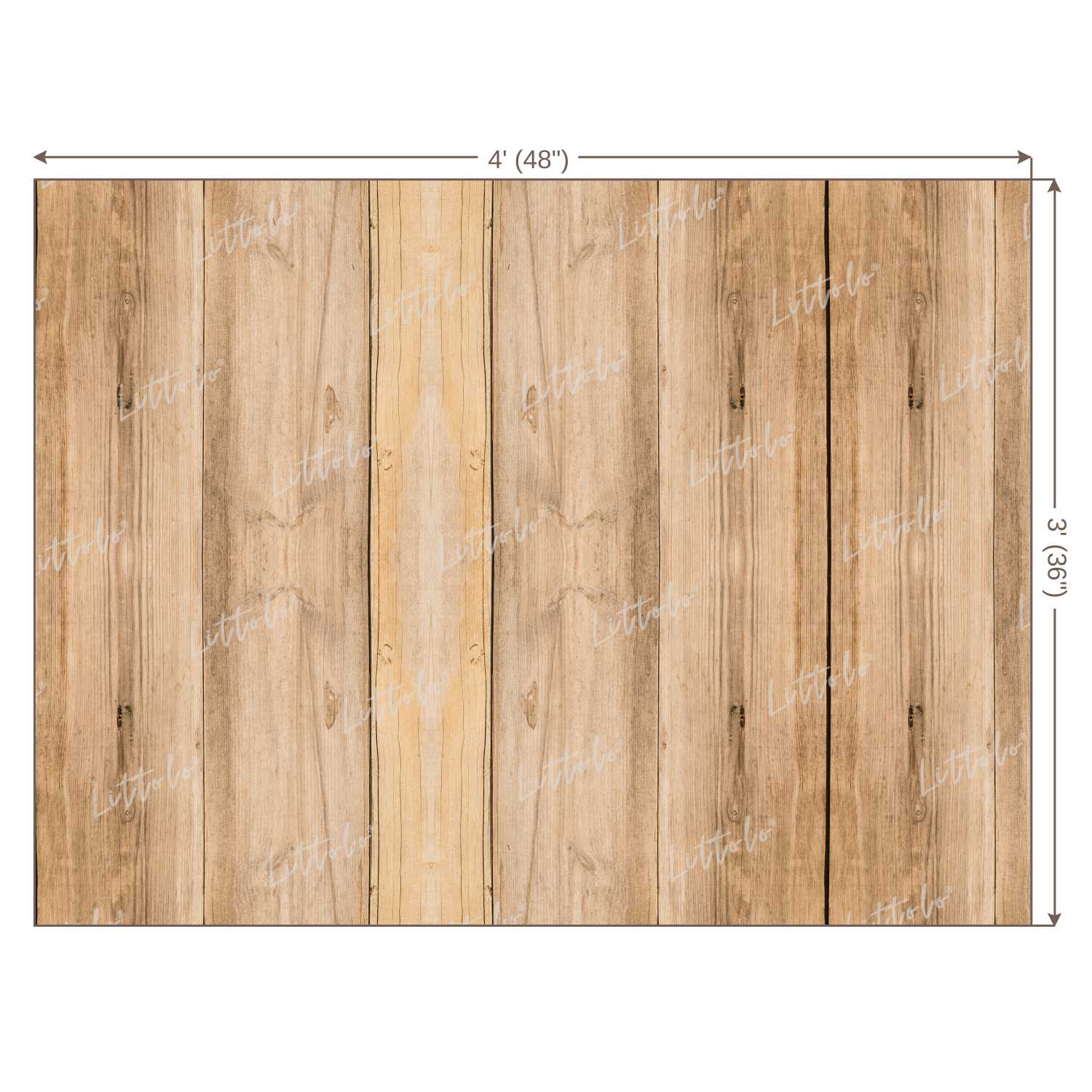 LB0084 Planks Backdrop