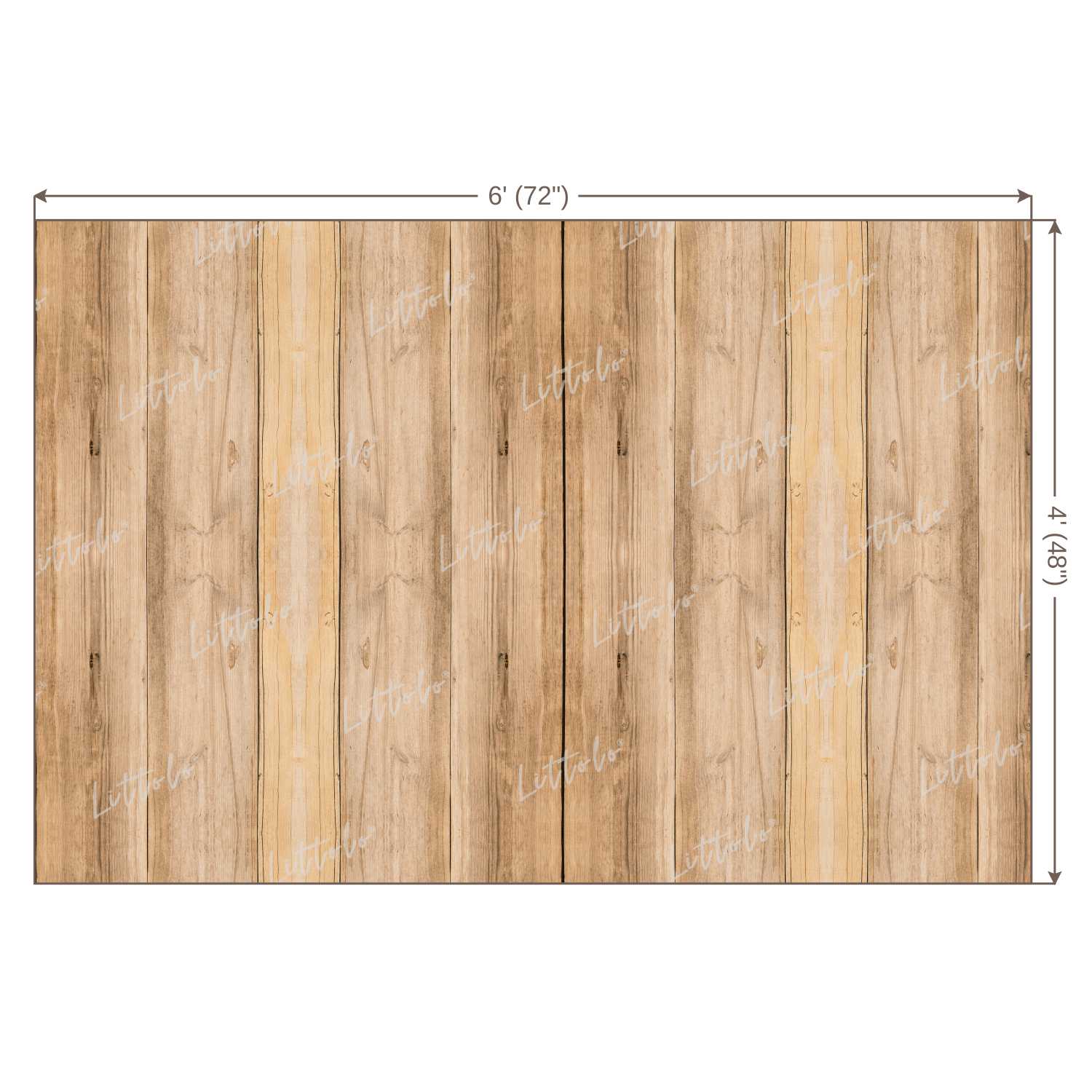 LB0084 Planks Backdrop