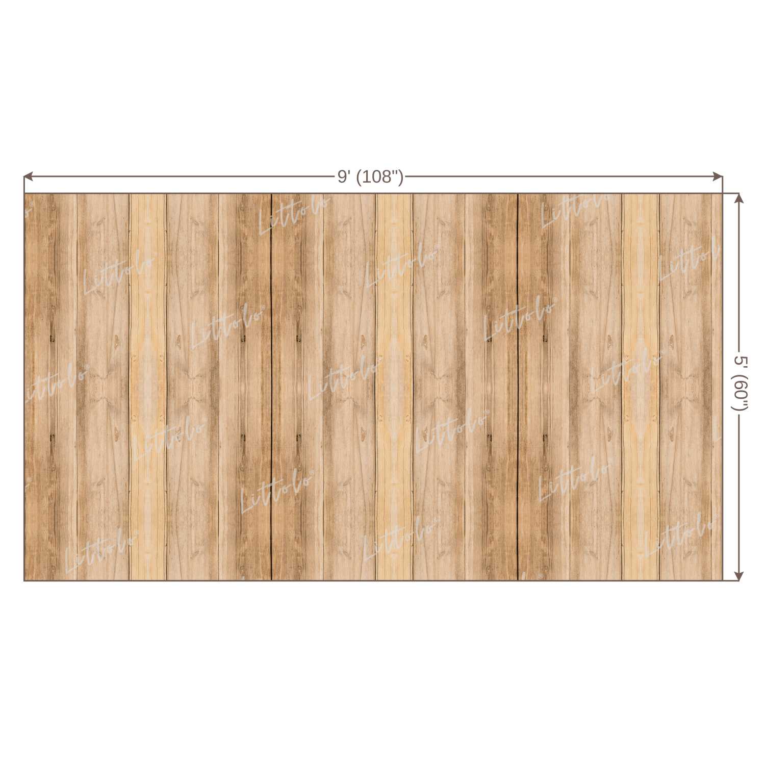 LB0084 Planks Backdrop