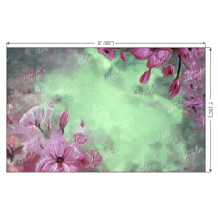 LB0098 Floral and Fine Arts Backdrop