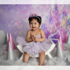 LB0106 Magical Land Castle Theme Backdrop