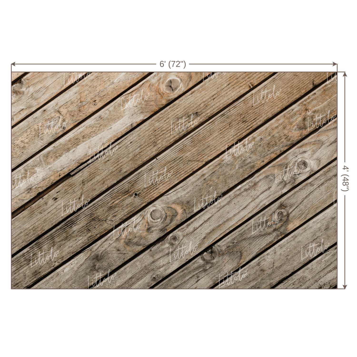 LB0119 Planks Backdrop