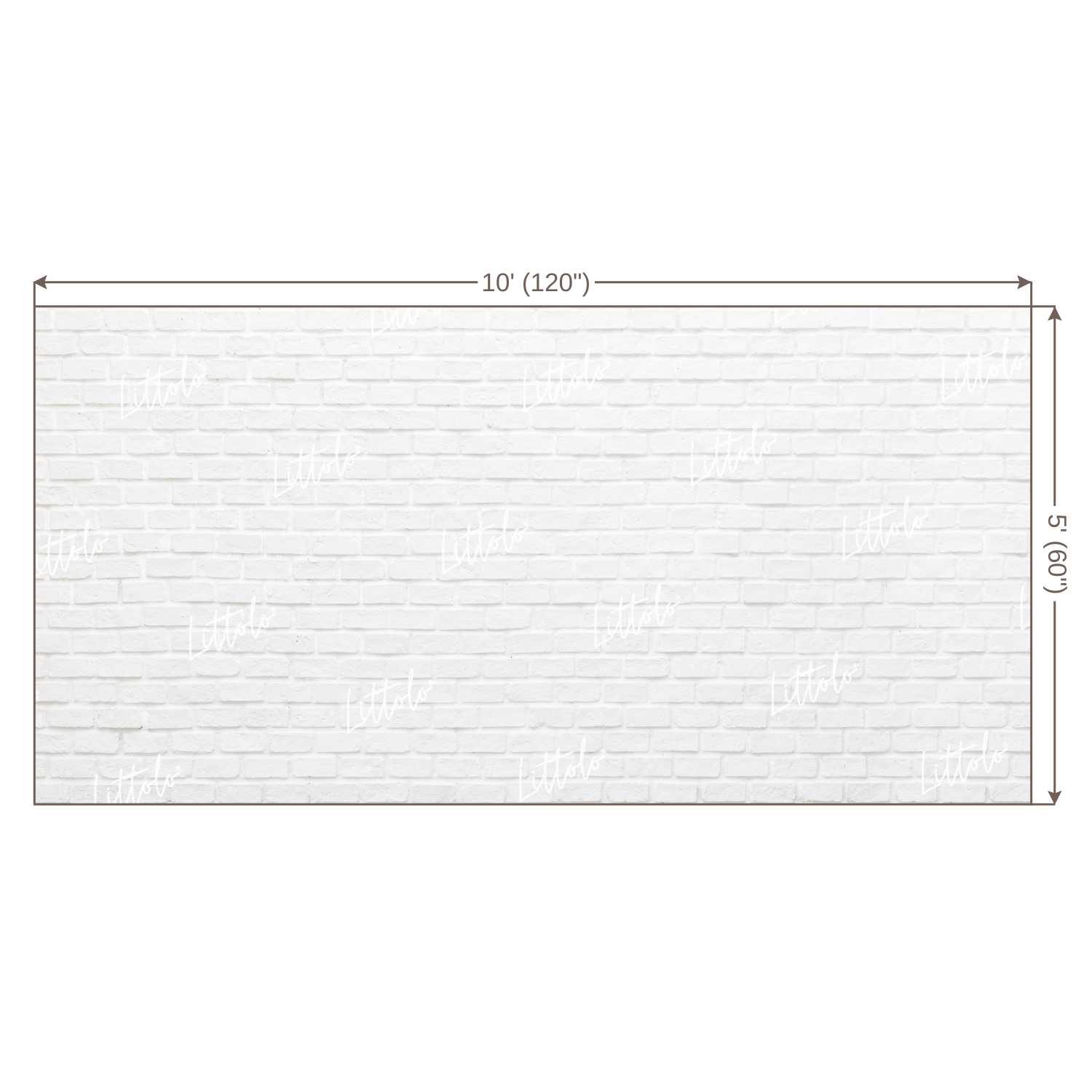 LB0136 White Planks Backdrop