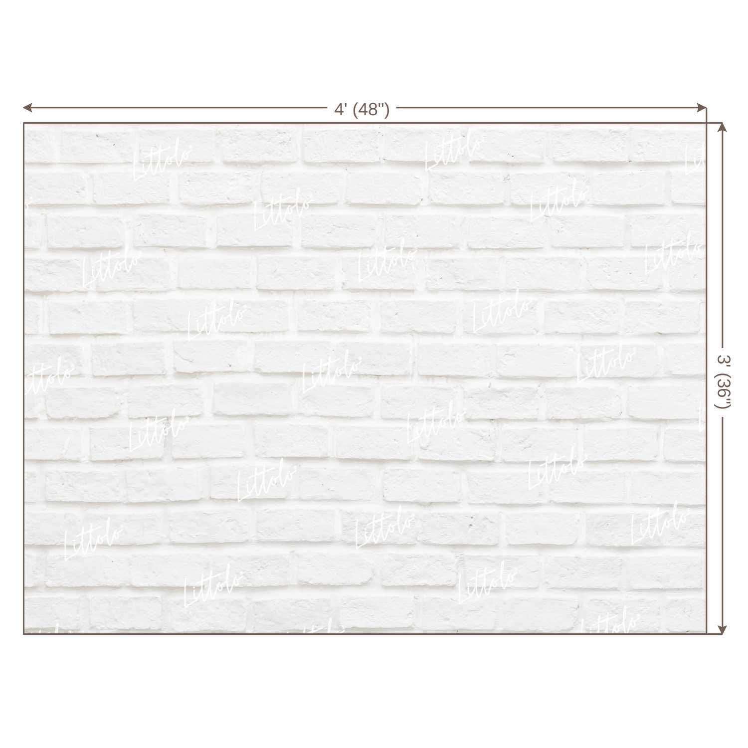 LB0136 White Planks Backdrop