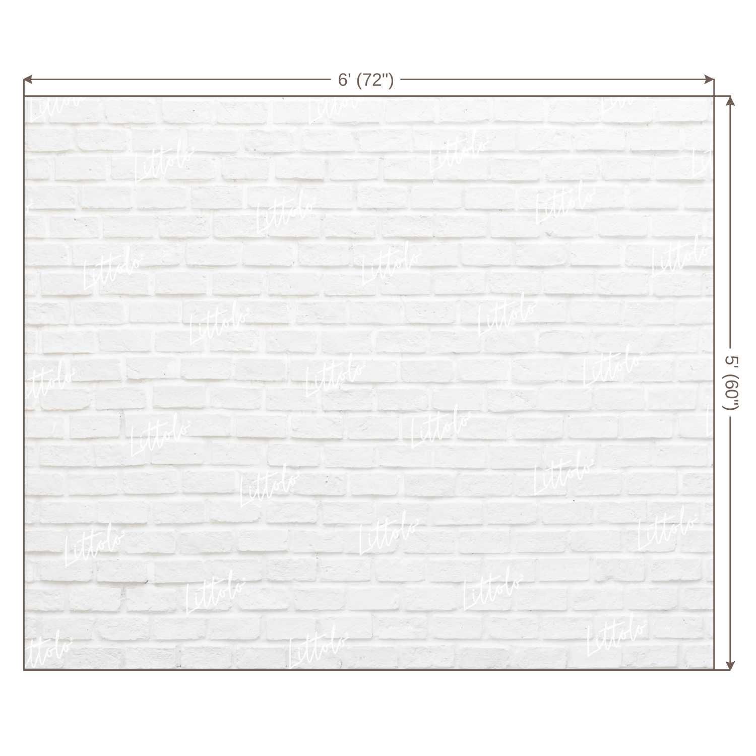 LB0136 White Planks Backdrop