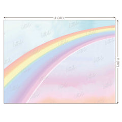 LB0144 Half Rainbow Theme Backdrop