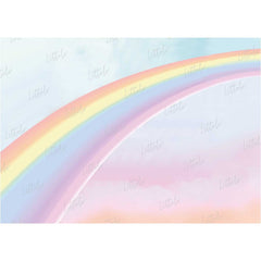 LB0144 Half Rainbow Theme Backdrop