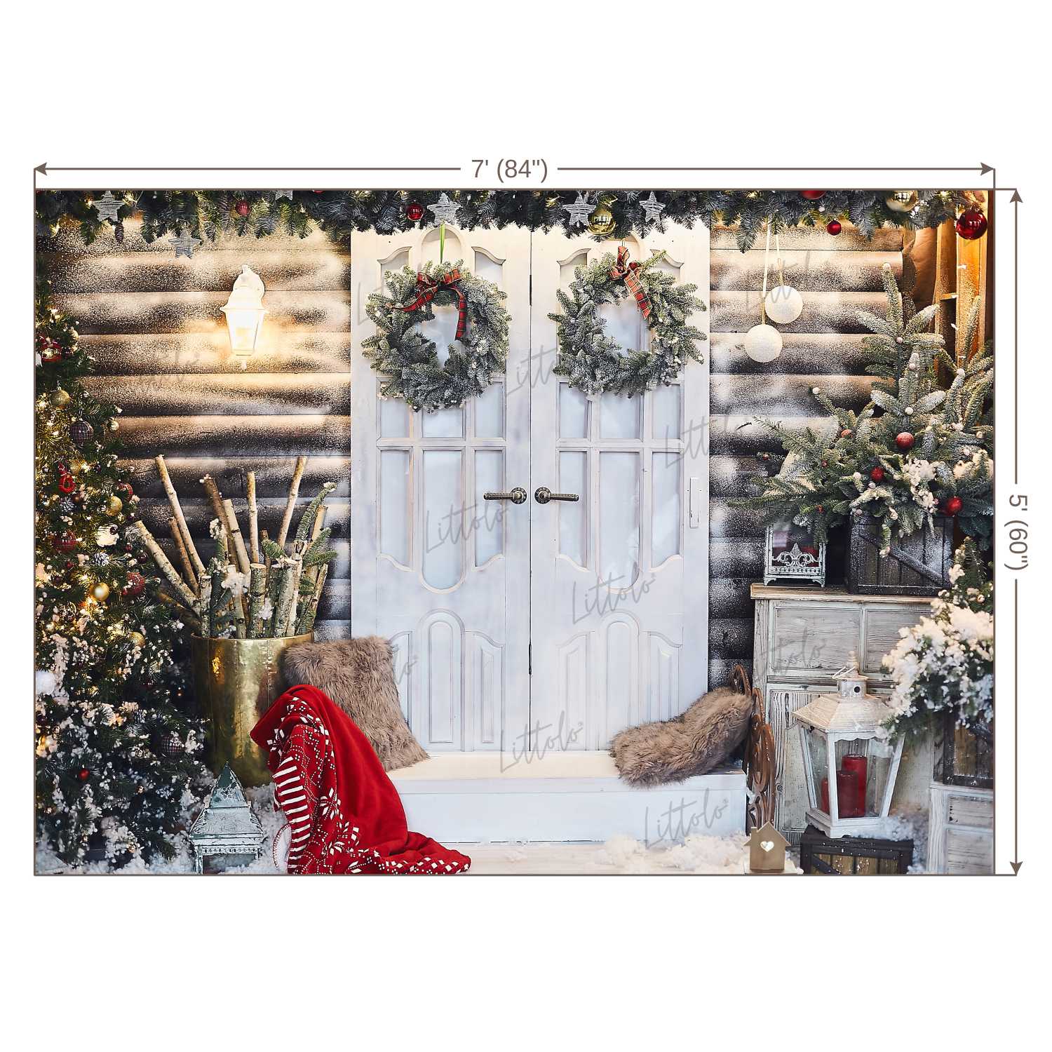 LB0151 Christmas Festivals and Seasons Backdrop