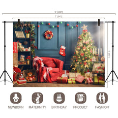 LB0153 Christmas Gifts Festivals and Seasons Backdrop