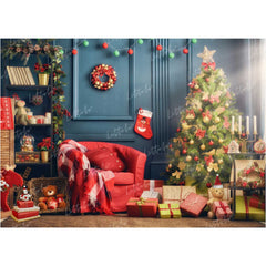 LB0153 Christmas Gifts Festivals and Seasons Backdrop