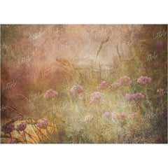 LB0157 Floral and Fine Arts Backdrop