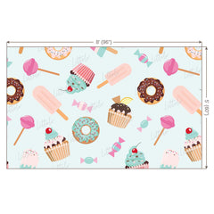 LB0165 Sugar Rush 2 Theme Backdrop