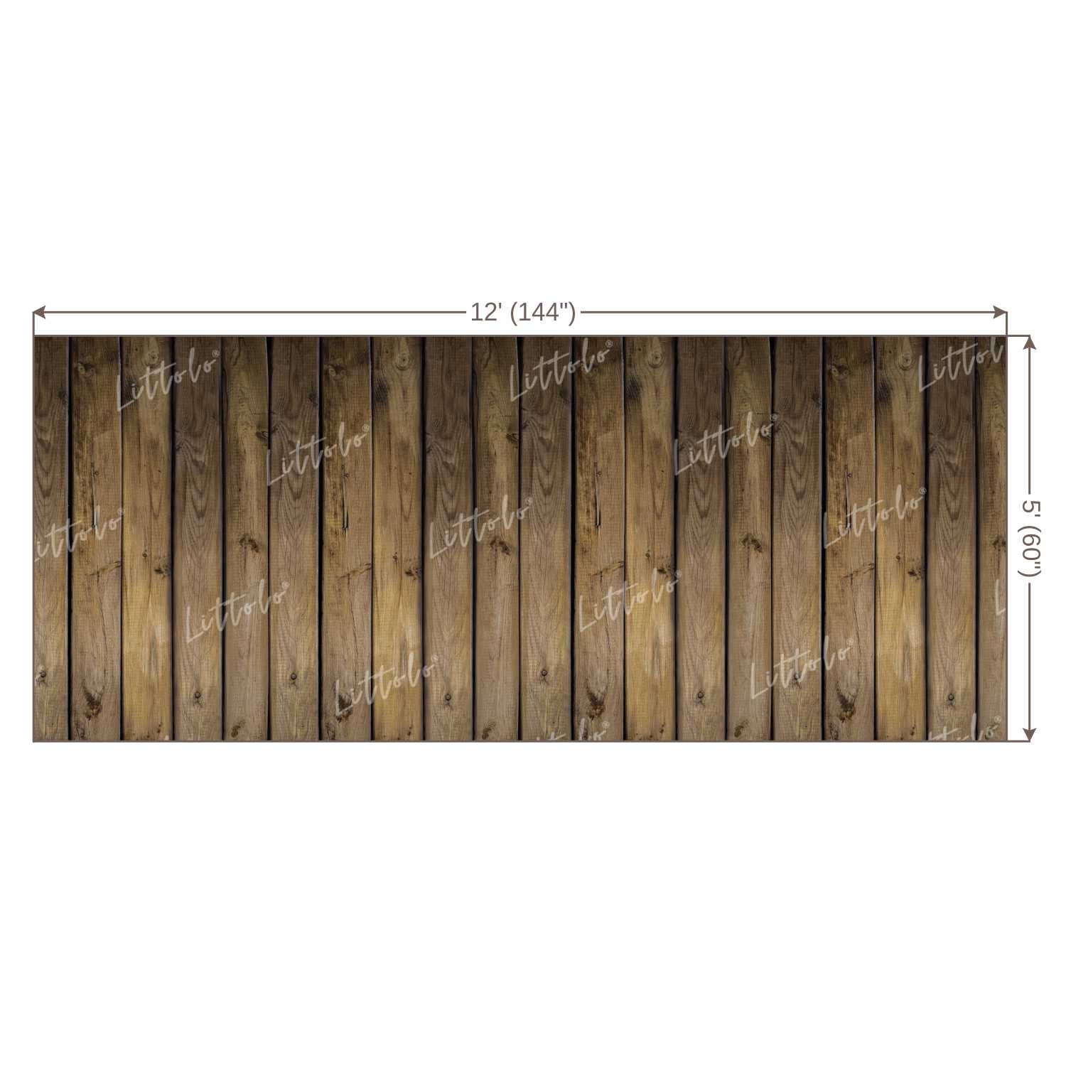 LB0186 Planks Backdrop