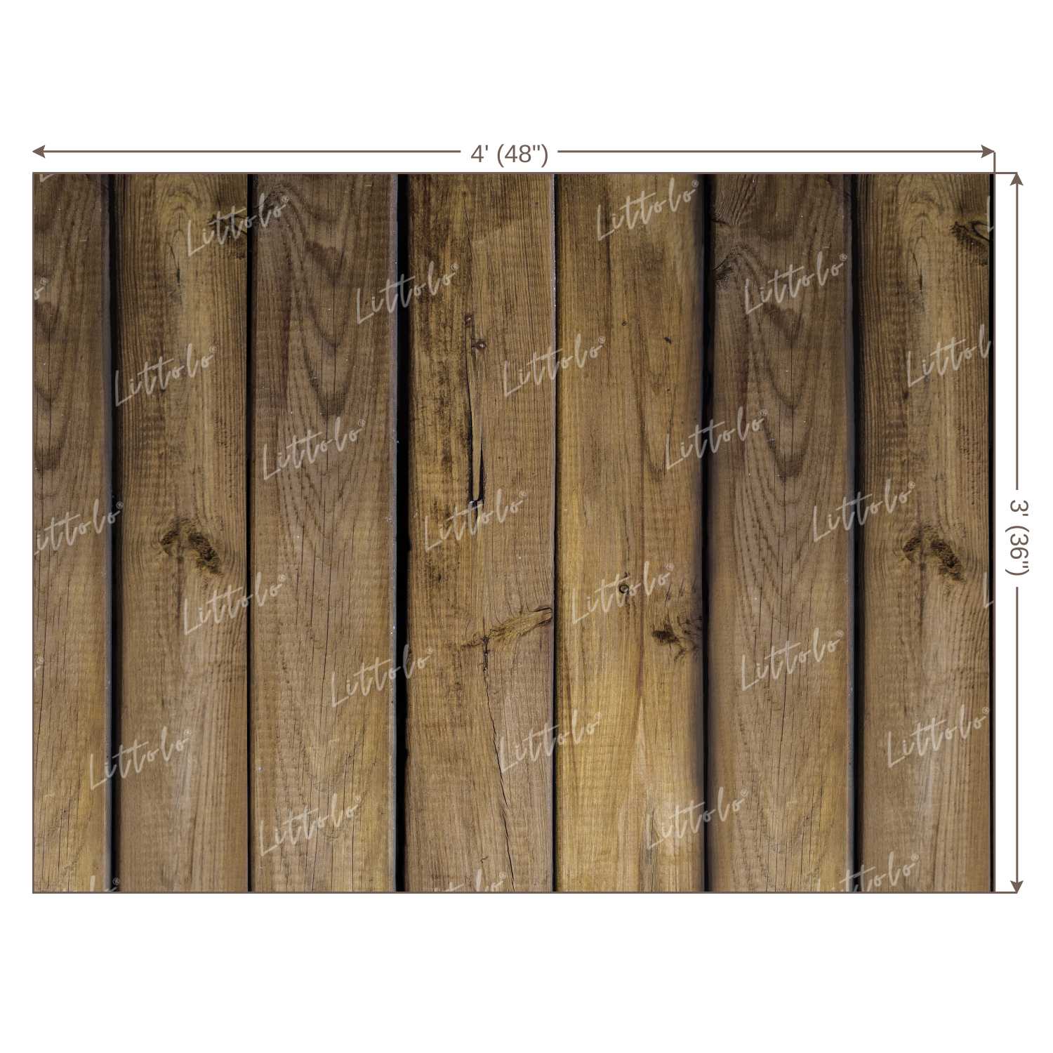 LB0186 Planks Backdrop