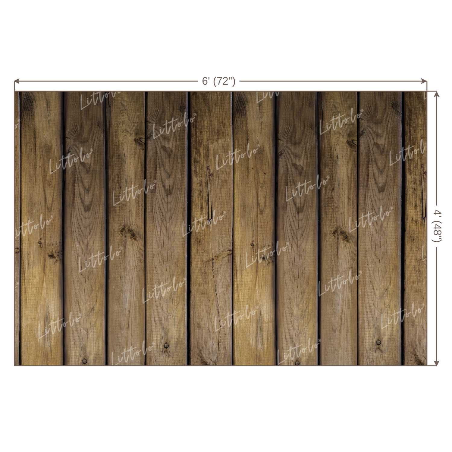 LB0186 Planks Backdrop