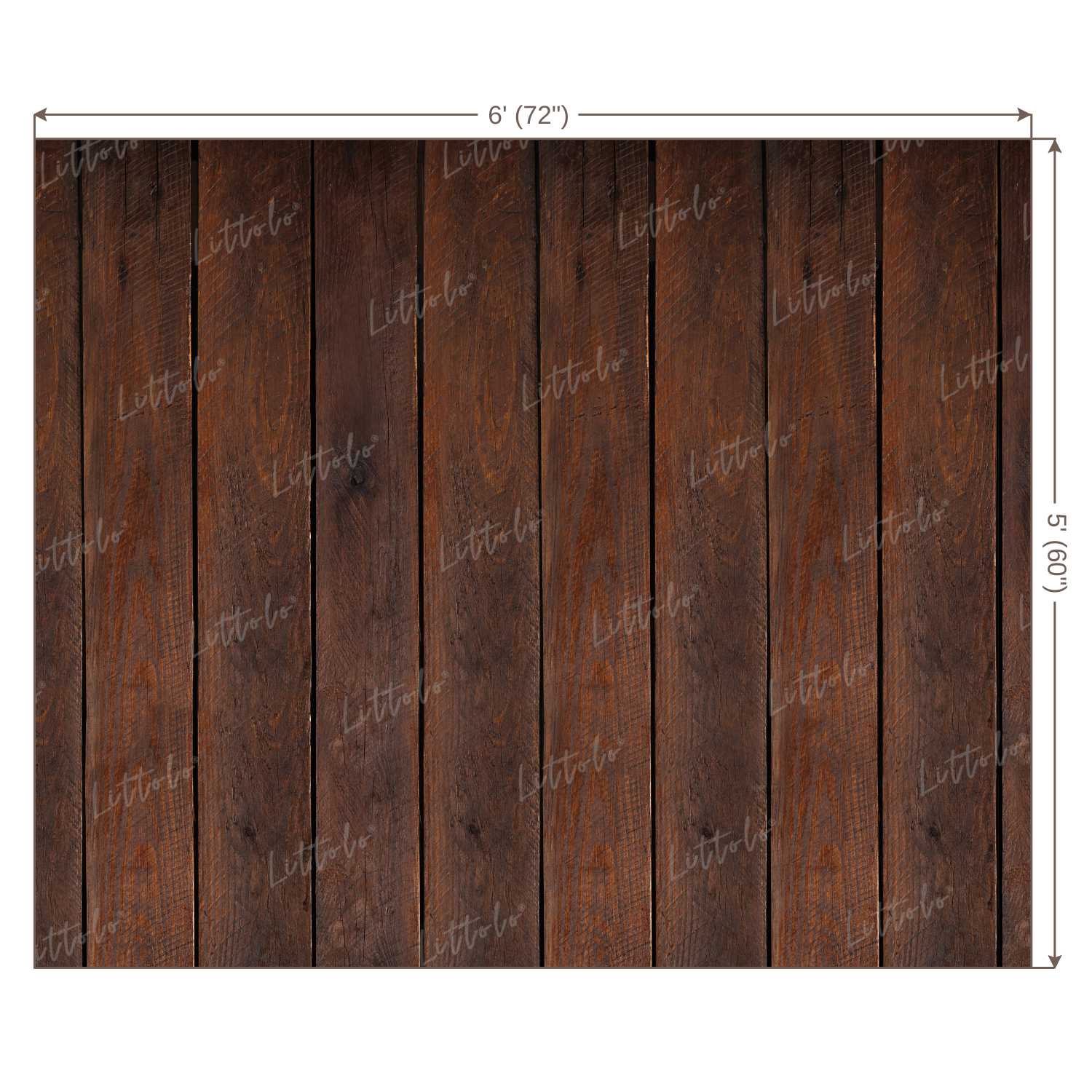 LB0187 Planks Backdrop