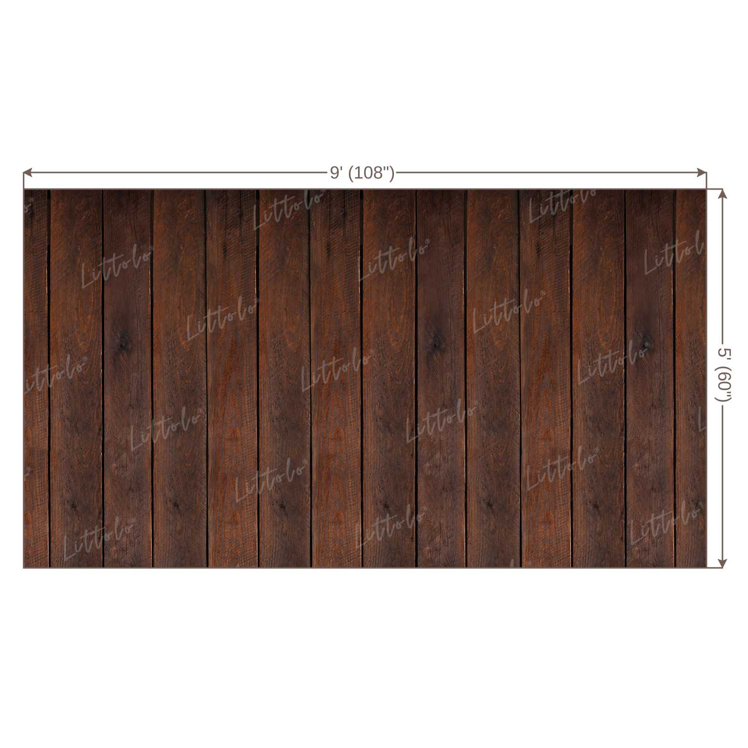 LB0187 Planks Backdrop