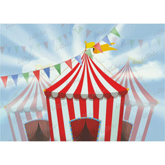 LB0193 Circus Theme Backdrop