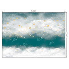 LB0198 Clouds 2 Theme Backdrop