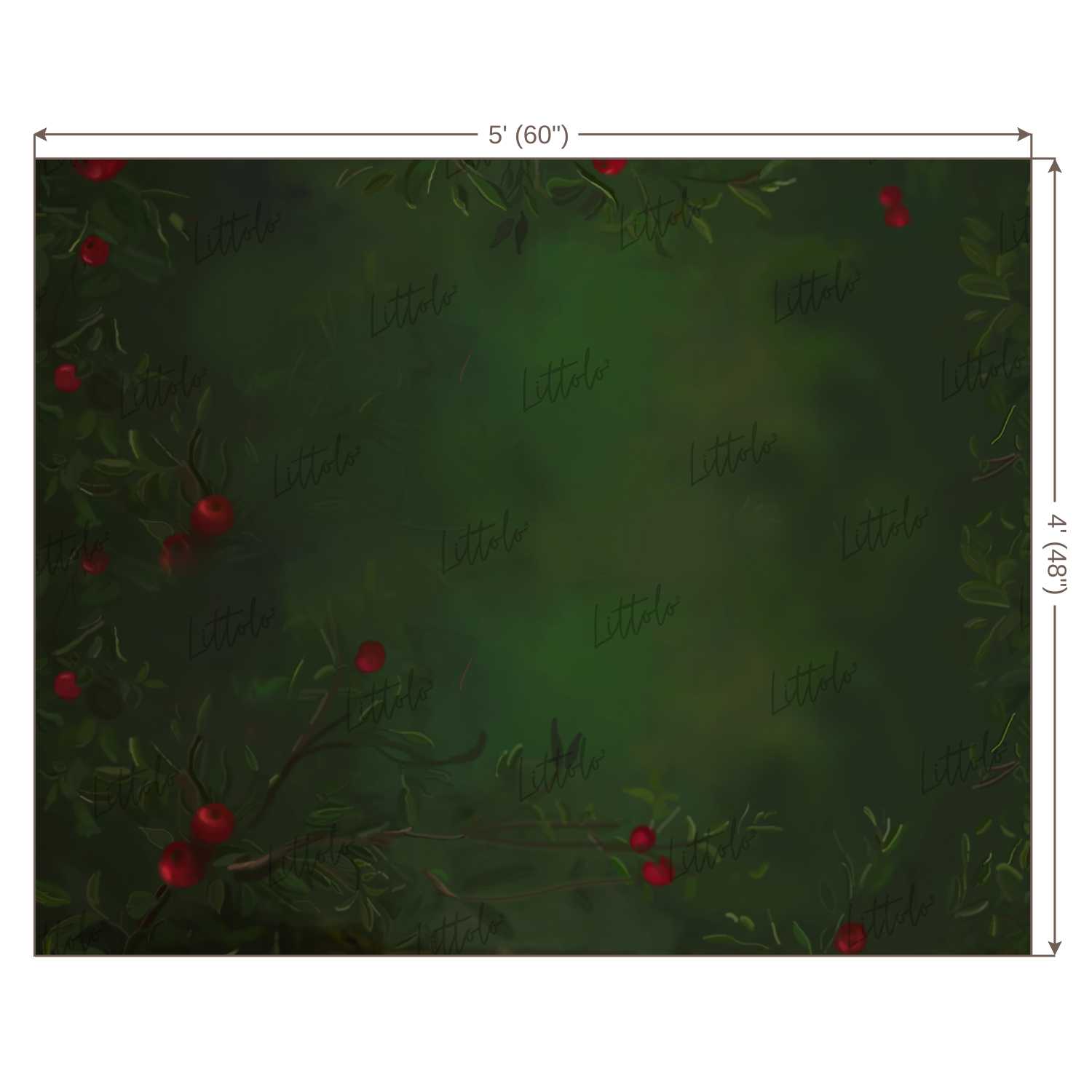 LB0201 Dark Vine Theme Backdrop